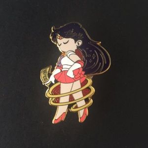 🍏50% OFF/3+...Sailor Mars Transformation Pin
